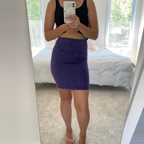 Talula pencil skirt purple - Picture 4 of 4